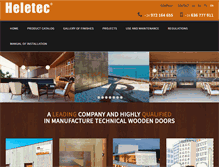 Tablet Screenshot of heletec.com